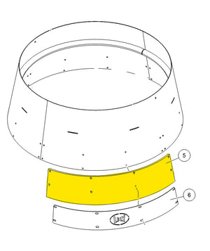 Slijtstrip Juno 150