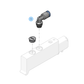 Insteekkoppeling laag 4mm