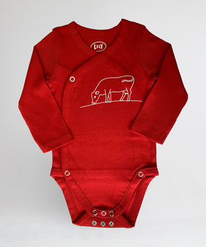 Romper kids rood 62/ 68