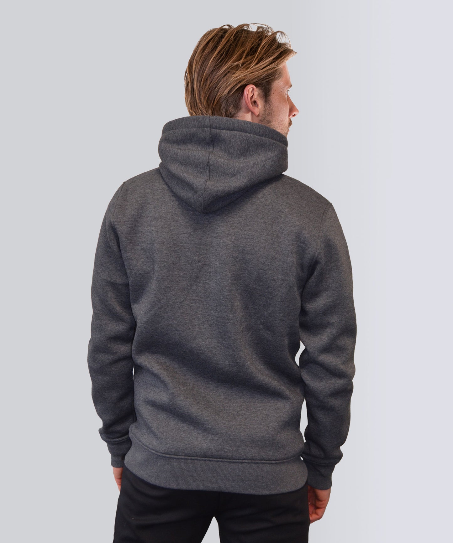 Hoodie unisex grijs