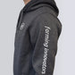 Hoodie unisex grijs