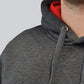 Hoodie unisex grijs