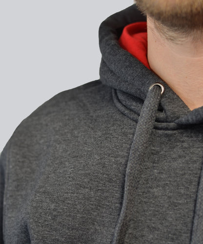 Hoodie unisex grijs