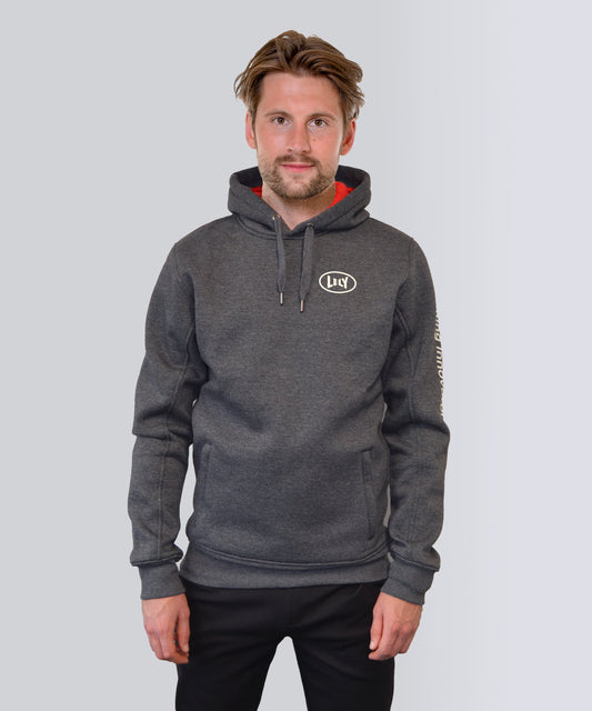 Hoodie unisex grijs S