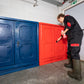 Chemische voorraadkast - 1310x1220x520 mm - blauw