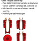 Silicone tepelvoering -  Classic M21 mm Soft