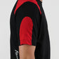 T-shirt unisex zwart-rood