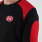 T-shirt unisex zwart-rood