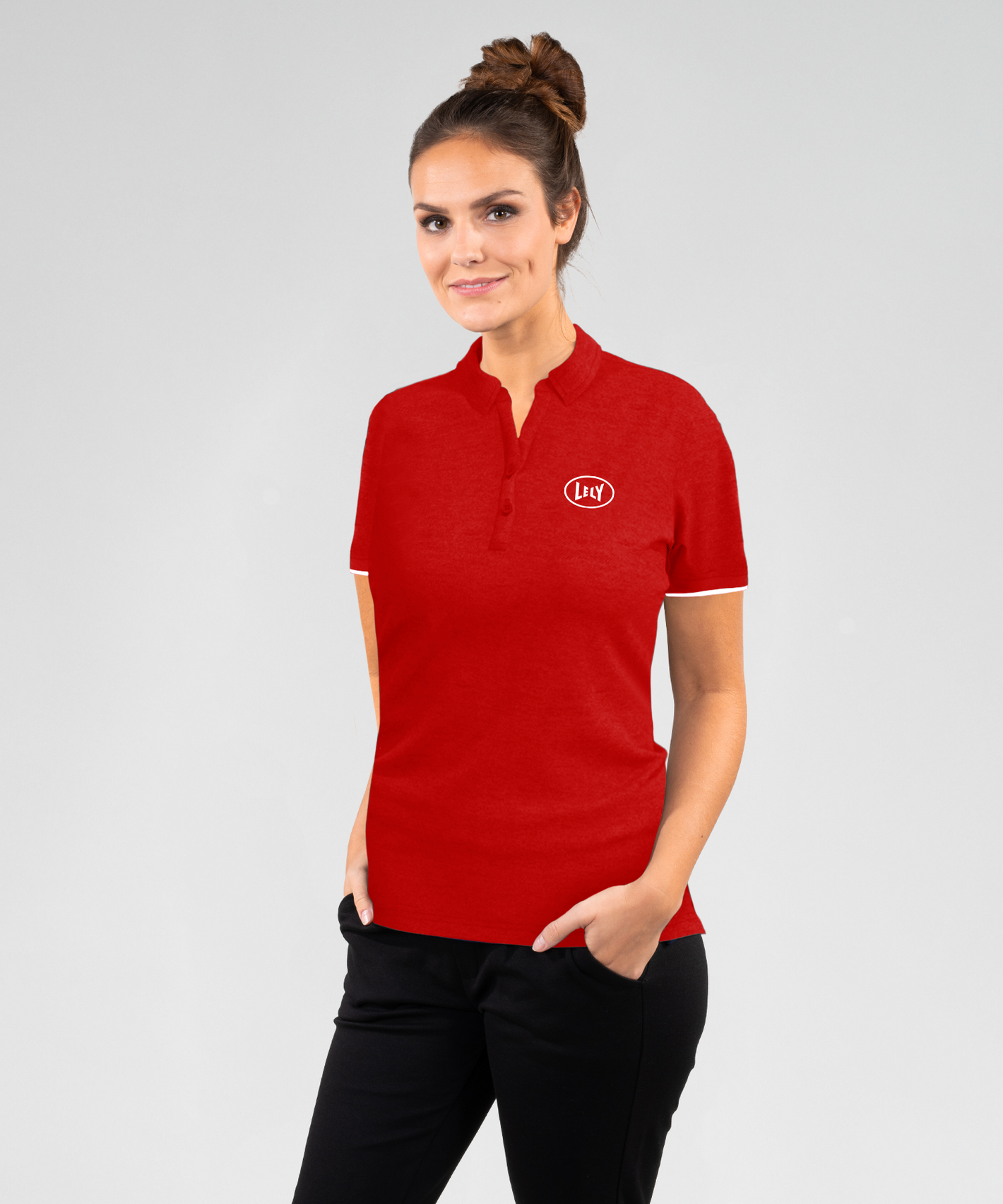 Polo dames rood
