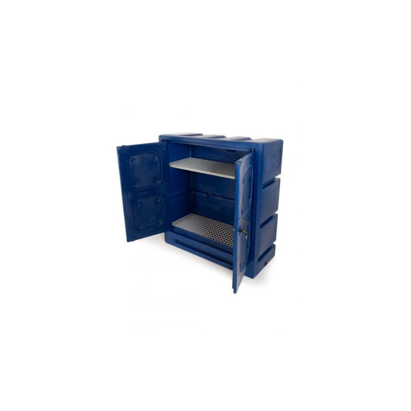 Chemische voorraadkast - 1310x1220x520 mm - blauw